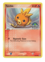 Torchic 69/106 Non-Holo Stamp Promo - Wizard World Chicago